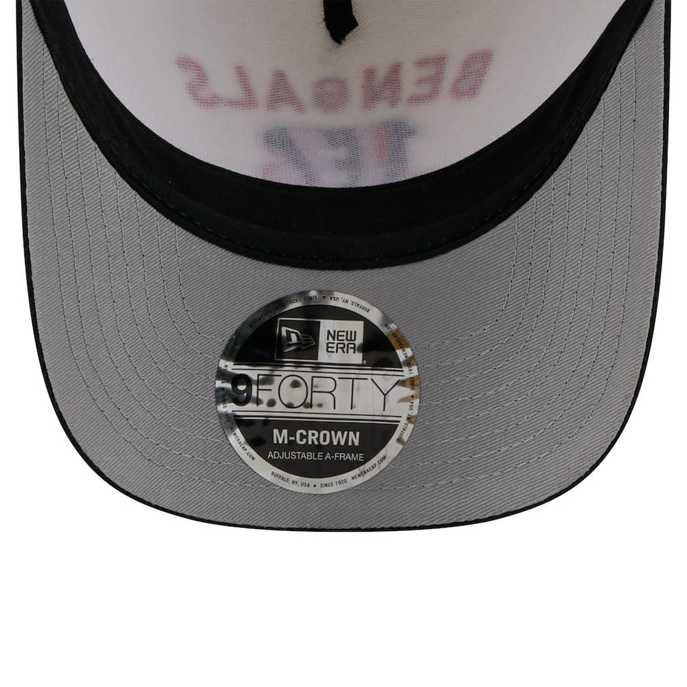 Cincinnati Bengals New Era 2025 NFL Draft 9FORTY A-Frame M-Crown Adjustable Hat Cream/Black | NFL
