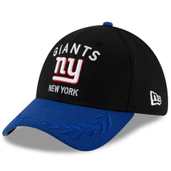 New York Giants New Era 2025 NFL Draft 39THIRTY Flex Hat Black/Royal | NFL