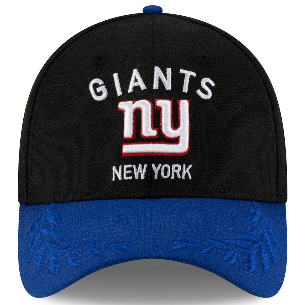 New York Giants New Era 2025 NFL Draft 39THIRTY Flex Hat Black/Royal | NFL
