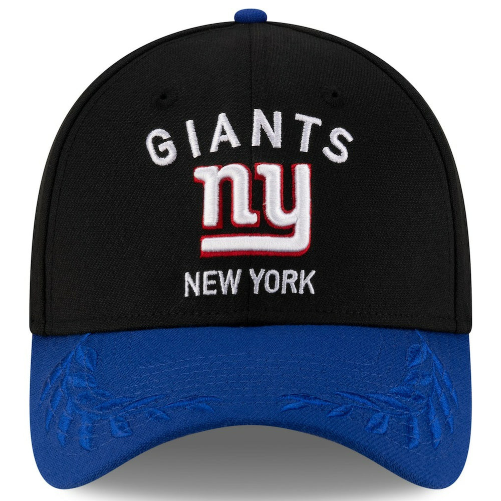 New York Giants New Era 2025 NFL Draft 39THIRTY Flex Hat Black/Royal | NFL