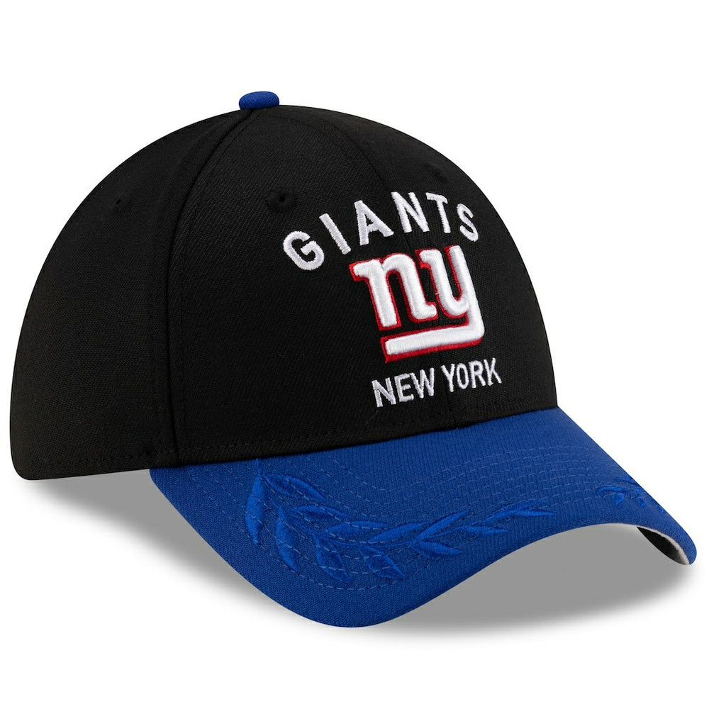 New York Giants New Era 2025 NFL Draft 39THIRTY Flex Hat Black/Royal | NFL
