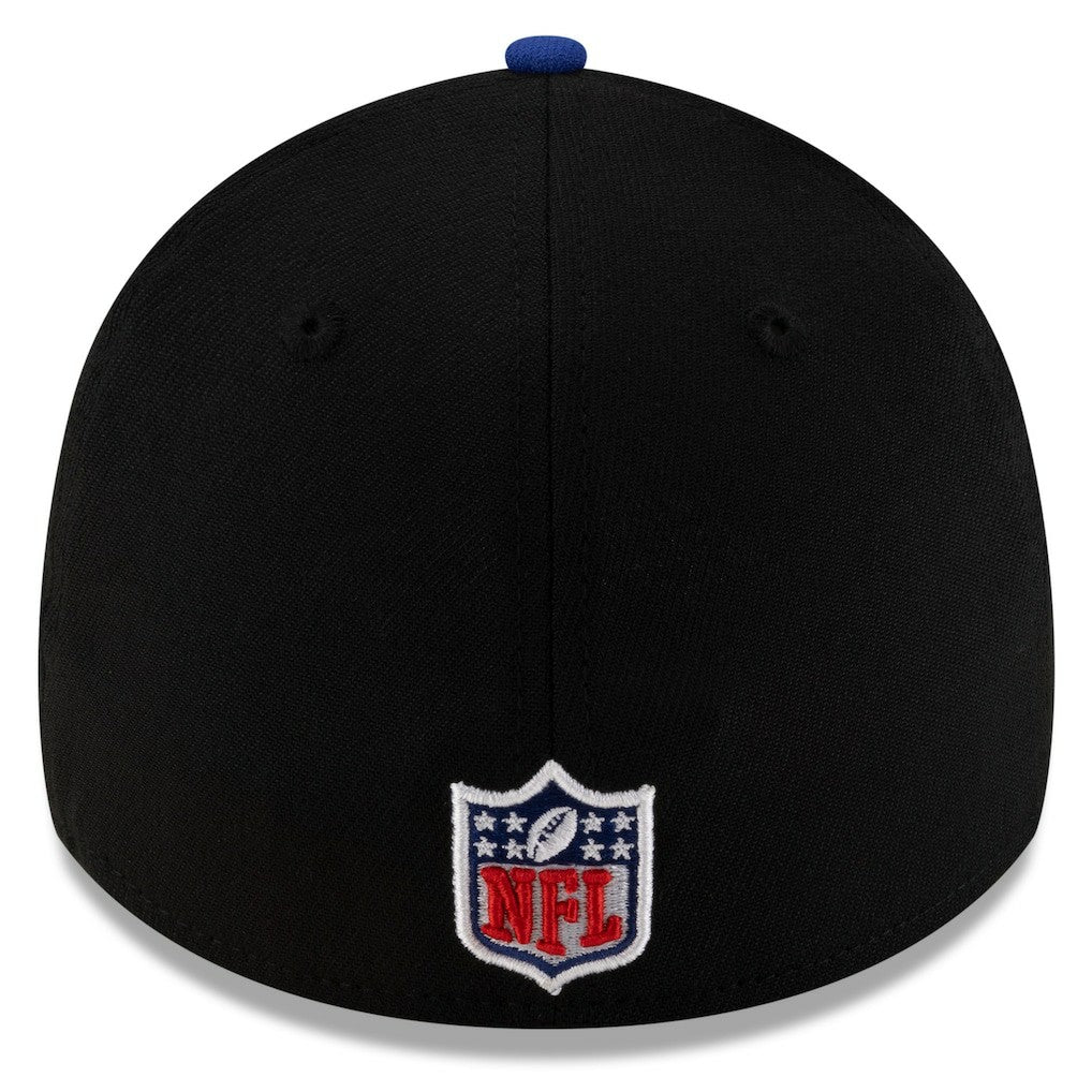 New York Giants New Era 2025 NFL Draft 39THIRTY Flex Hat Black/Royal | NFL