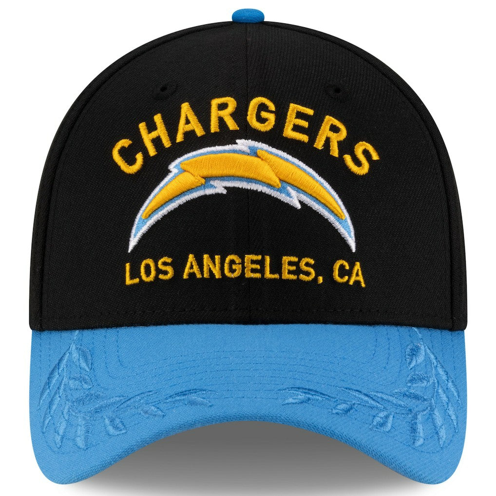 Los Angeles Chargers New Era 2025 NFL Draft 39THIRTY Flex Hat Black/Powder Blue | NFL