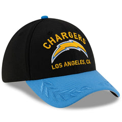 Los Angeles Chargers New Era 2025 NFL Draft 39THIRTY Flex Hat Black/Powder Blue | NFL