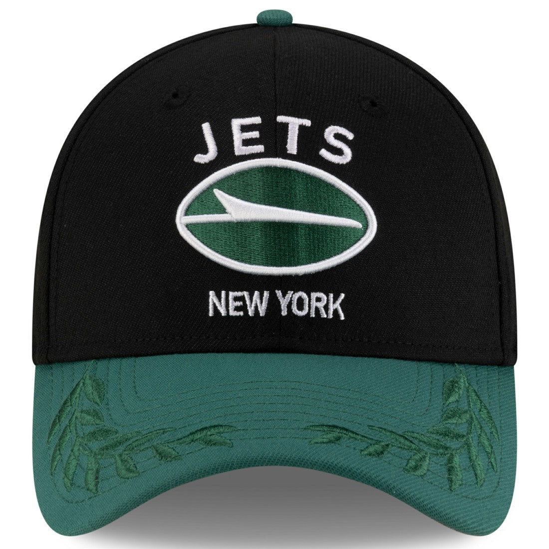 New York Jets New Era 2025 NFL Draft 39THIRTY Flex Hat Black/Green | NFL