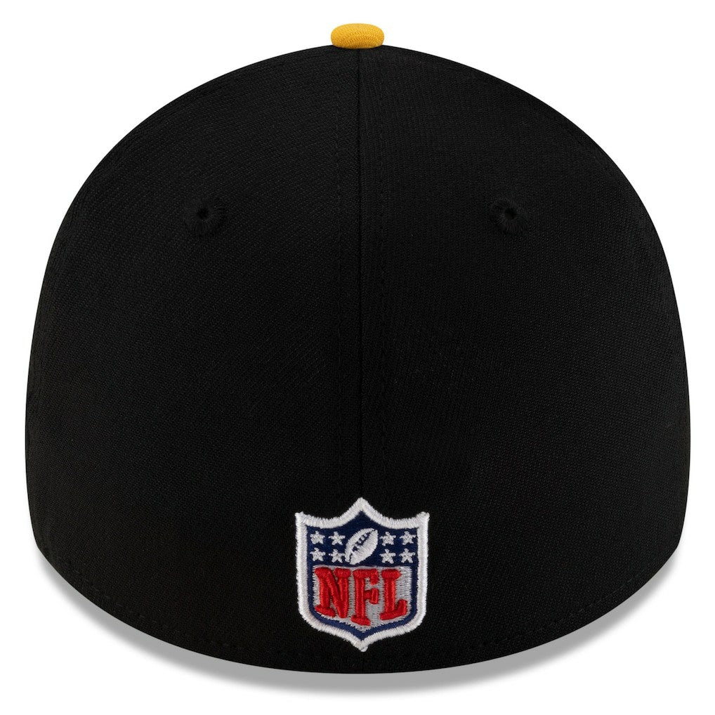 Pittsburgh Steelers New Era 2025 NFL Draft 39THIRTY Flex Hat Black/Gold | NFL