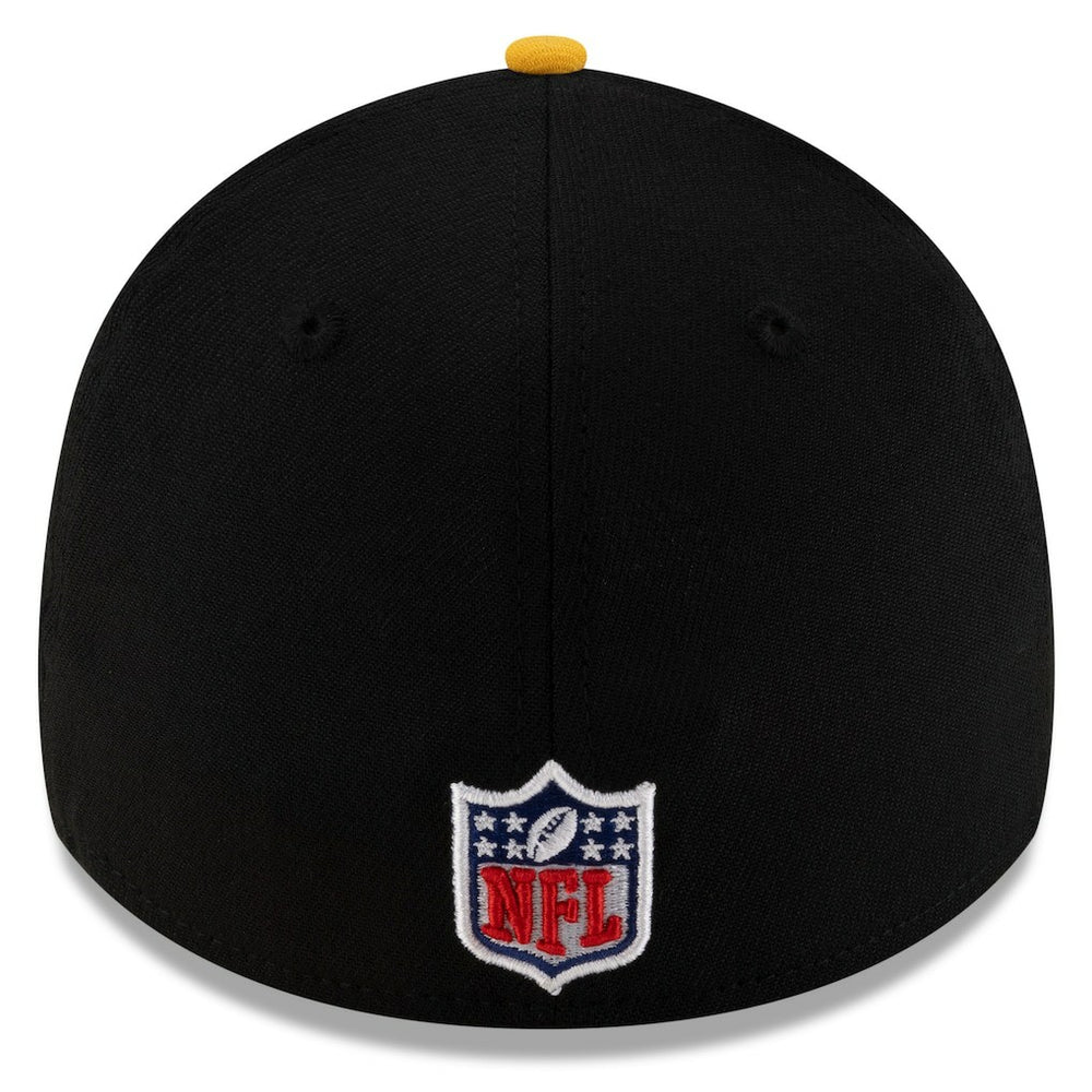 Pittsburgh Steelers New Era 2025 NFL Draft 39THIRTY Flex Hat Black/Gold | NFL
