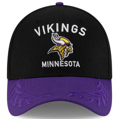 Minnesota Vikings New Era 2025 NFL Draft 39THIRTY Flex Hat Black/Purple | NFL