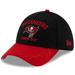 Tampa Bay Buccaneers New Era 2025 NFL Draft 39THIRTY Flex Hat Black/Red | NFL