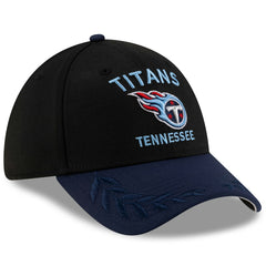 Tennessee Titans New Era 2025 NFL Draft 39THIRTY Flex Hat Black/Navy | NFL