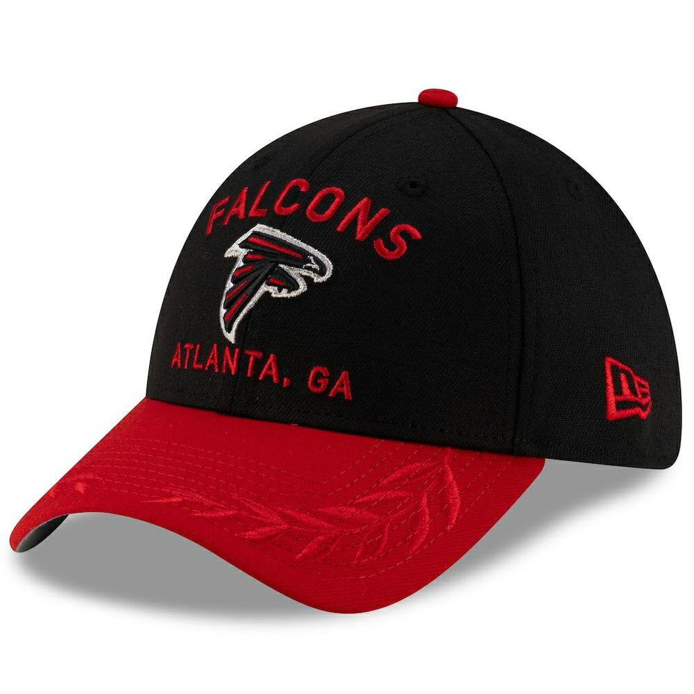 Atlanta Falcons New Era 2025 NFL Draft 39THIRTY Flex Hat Black/Red | NFL