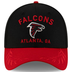 Atlanta Falcons New Era 2025 NFL Draft 39THIRTY Flex Hat Black/Red | NFL