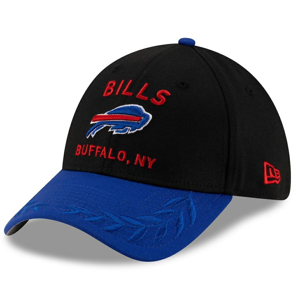 Buffalo Bills New Era 2025 NFL Draft 39THIRTY Flex Hat Black/Royal | NFL