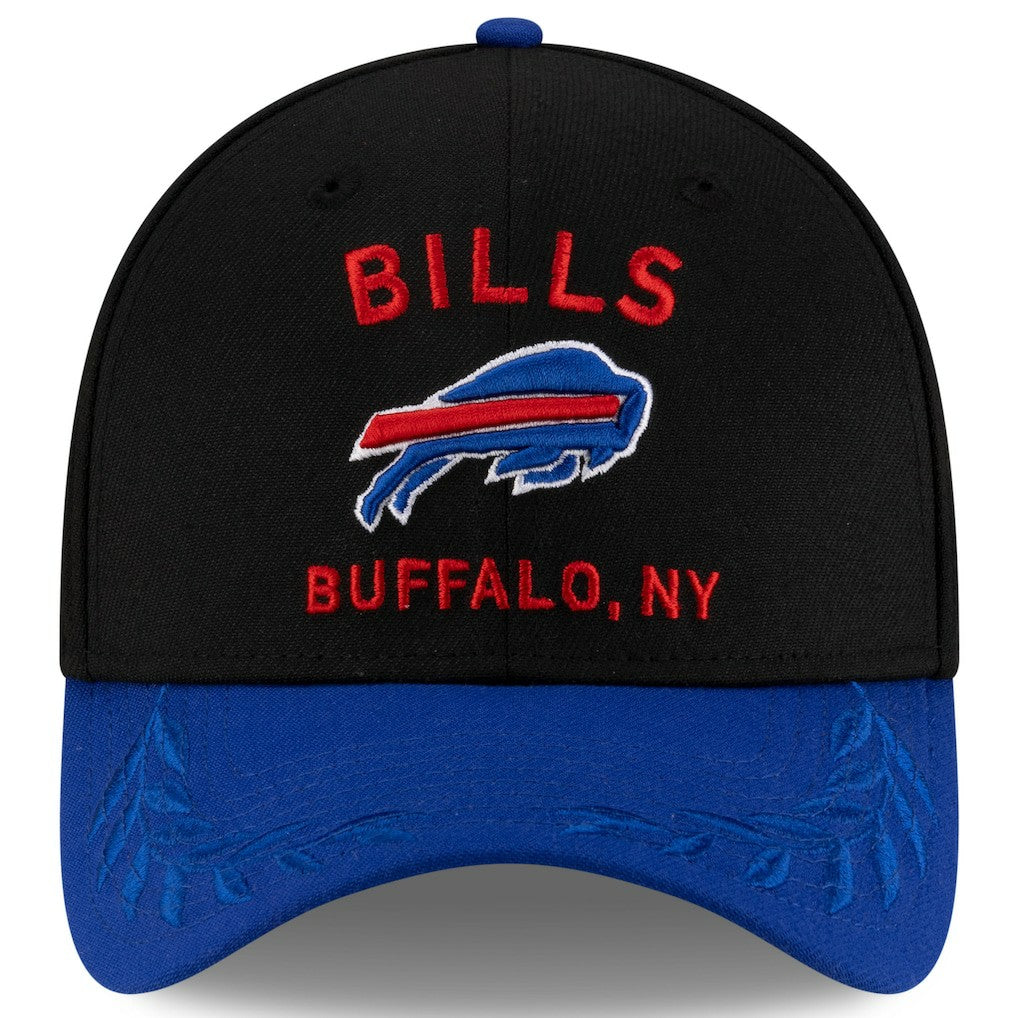 Buffalo Bills New Era 2025 NFL Draft 39THIRTY Flex Hat Black/Royal | NFL
