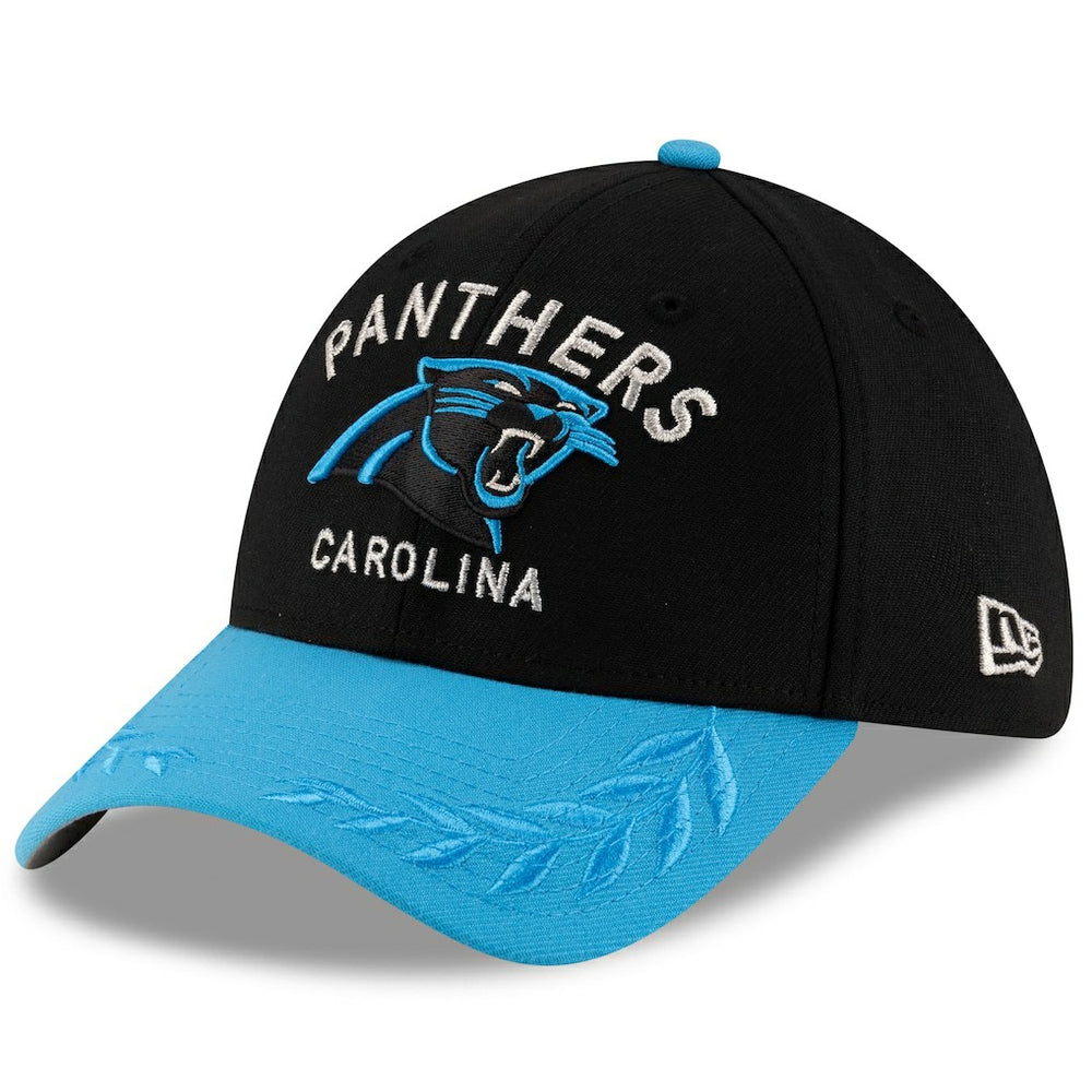 Carolina Panthers New Era 2025 NFL Draft 39THIRTY Flex Hat Black/Blue | NFL