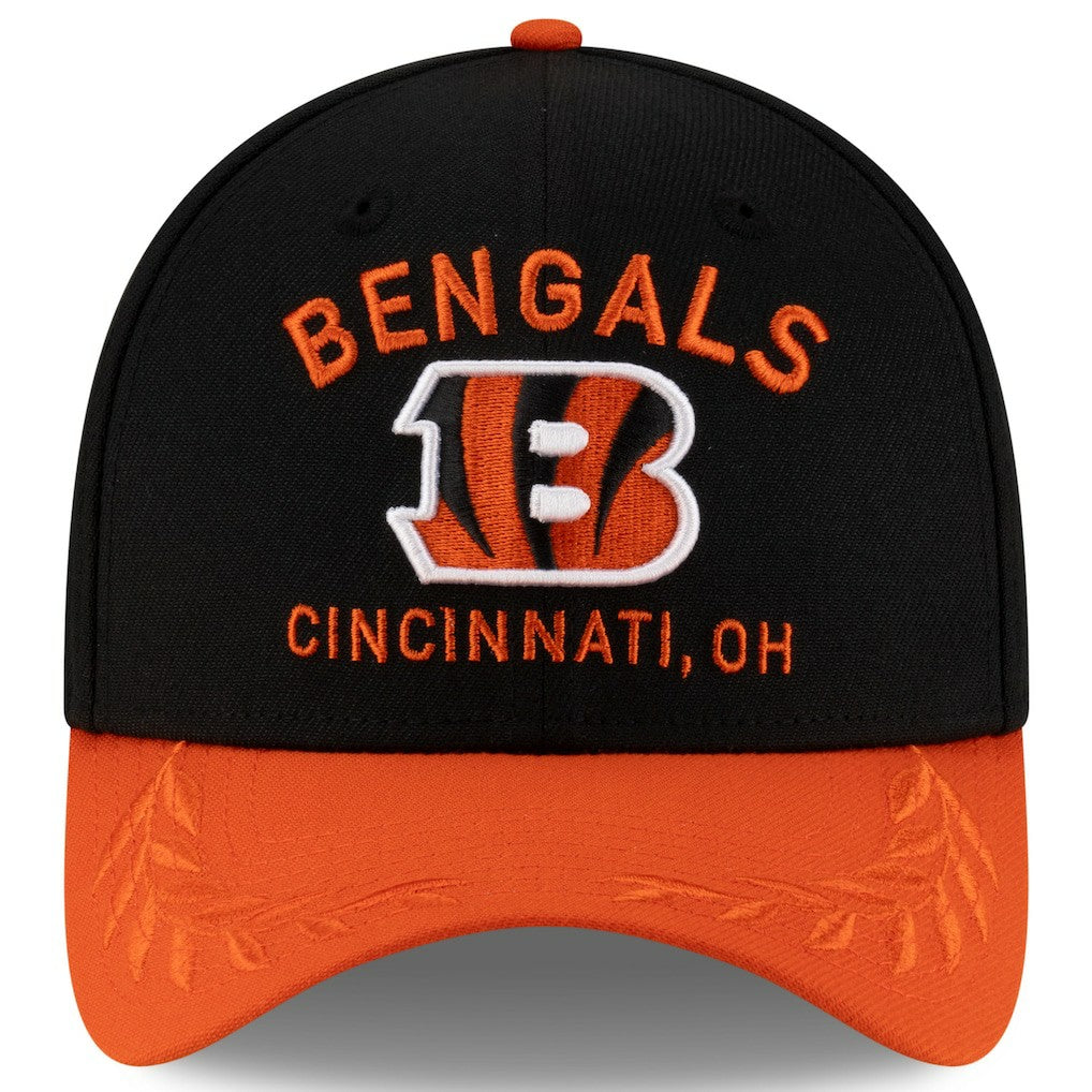 Cincinnati Bengals New Era 2025 NFL Draft 39THIRTY Flex Hat Black/Orange | NFL