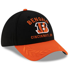 Cincinnati Bengals New Era 2025 NFL Draft 39THIRTY Flex Hat Black/Orange | NFL