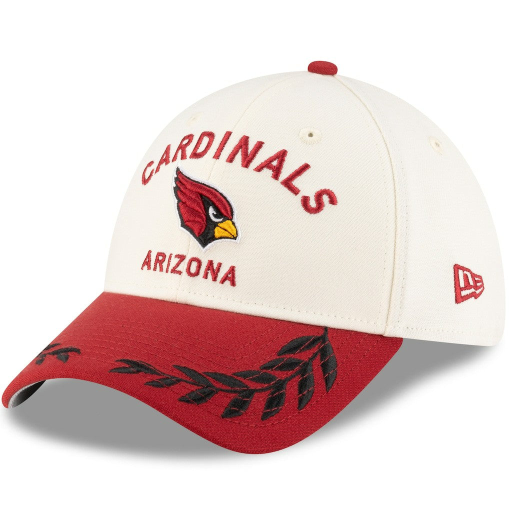 Arizona Cardinals New Era 2025 NFL Draft 39THIRTY Flex Hat Cream/Cardinal | NFL