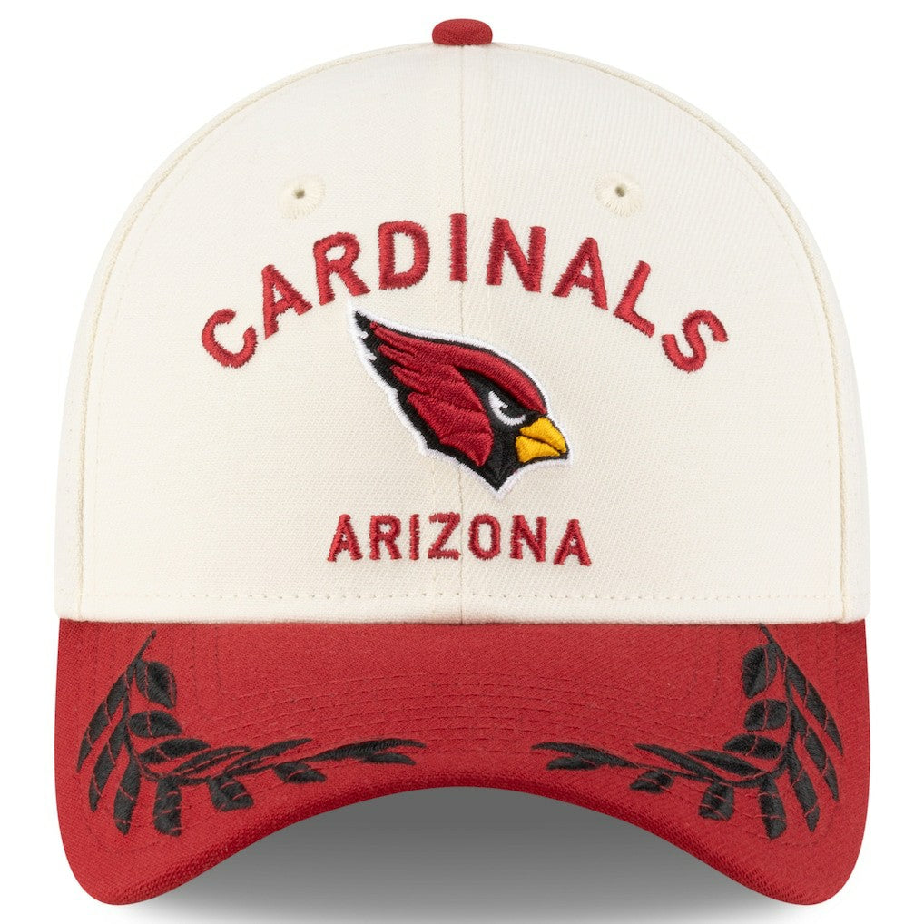 Arizona Cardinals New Era 2025 NFL Draft 39THIRTY Flex Hat Cream/Cardinal | NFL