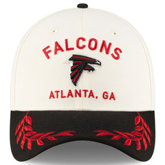 Atlanta Falcons New Era 2025 NFL Draft 39THIRTY Flex Hat Cream/Black | NFL