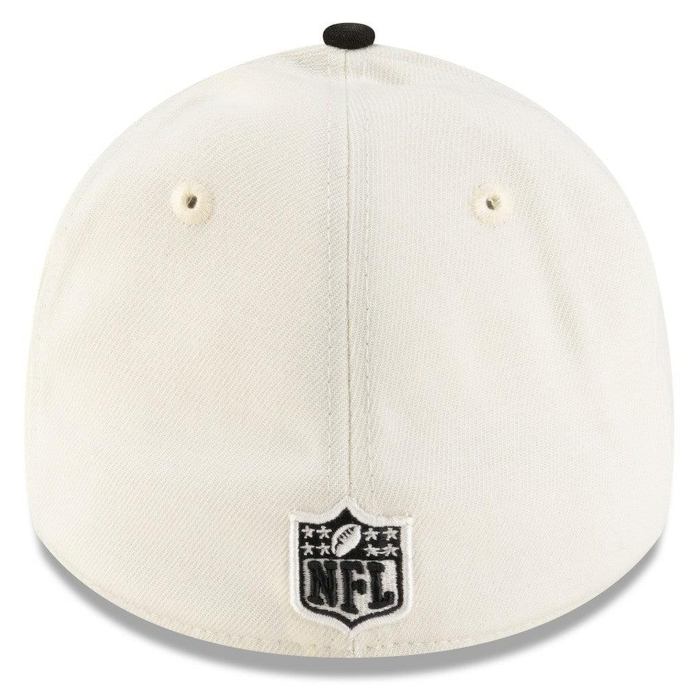 Atlanta Falcons New Era 2025 NFL Draft 39THIRTY Flex Hat Cream/Black | NFL