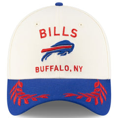 Buffalo Bills New Era 2025 NFL Draft 39THIRTY Flex Hat Cream/Royal | NFL