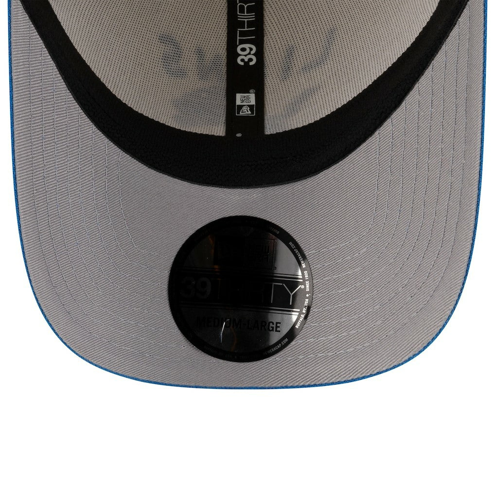 Detroit Lions New Era 2025 NFL Draft 39THIRTY Flex Hat Cream/Blue | NFL