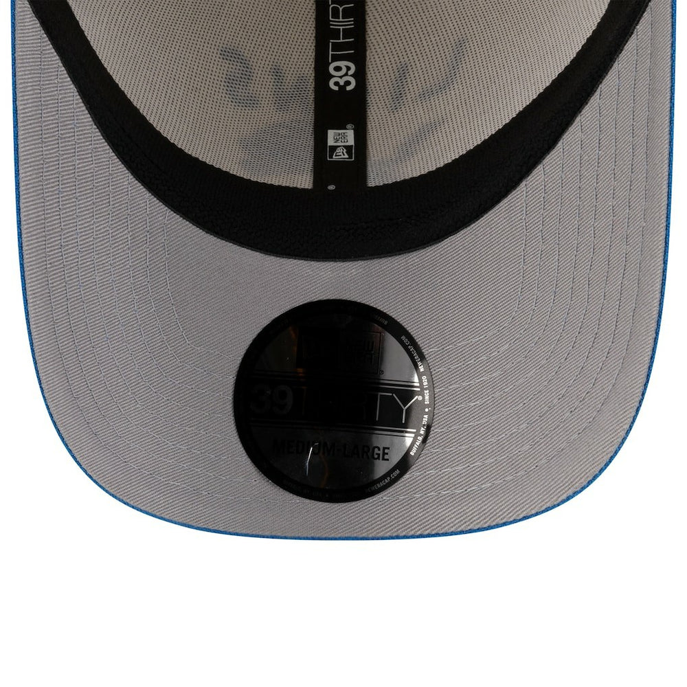 Detroit Lions New Era 2025 NFL Draft 39THIRTY Flex Hat Cream/Blue | NFL