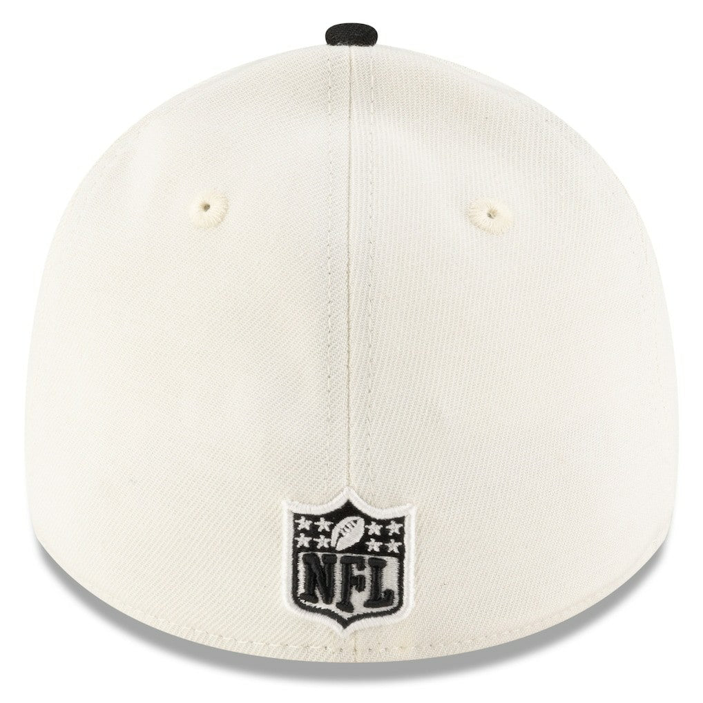 Pittsburgh Steelers New Era 2025 NFL Draft 39THIRTY Flex Hat Cream/Black | NFL