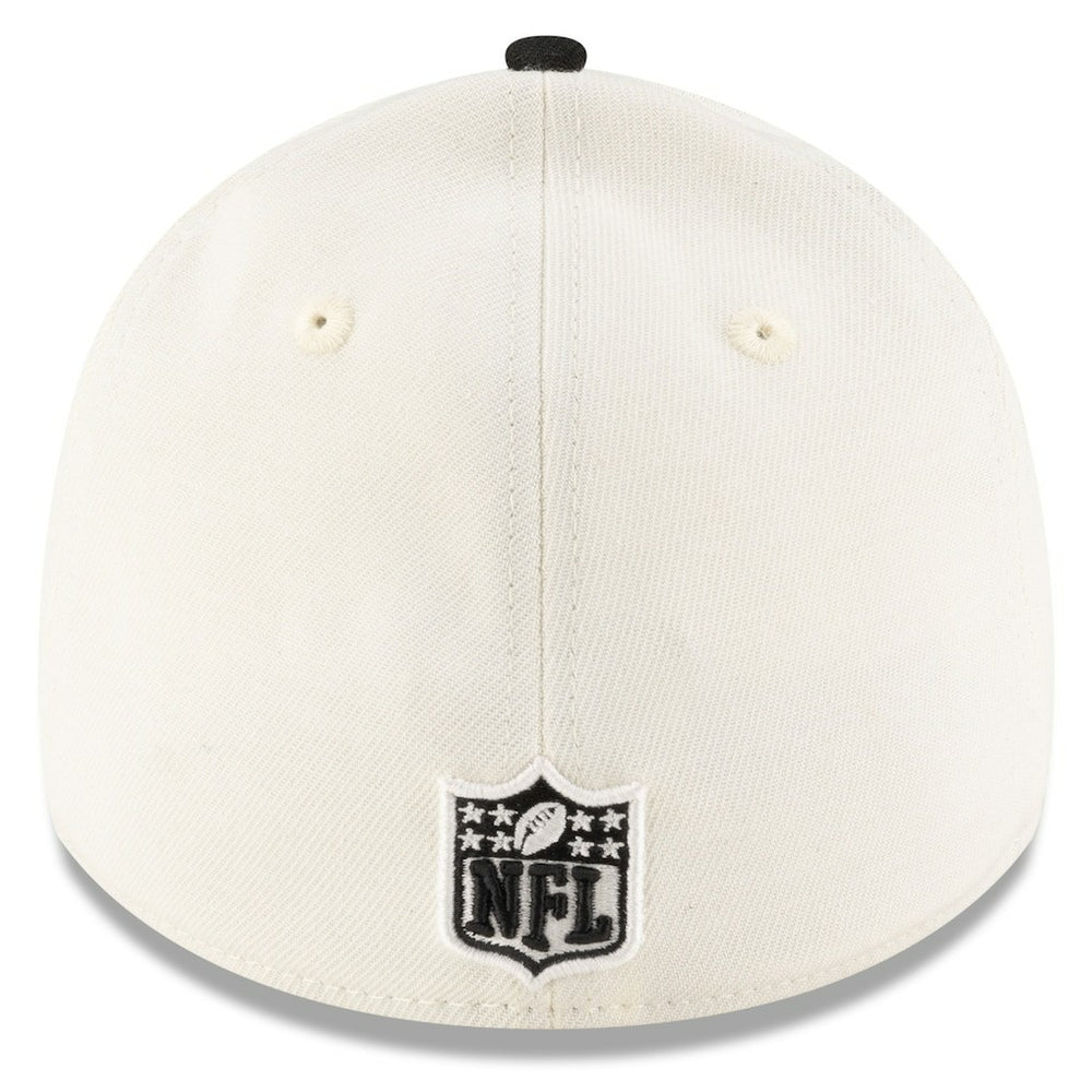 Pittsburgh Steelers New Era 2025 NFL Draft 39THIRTY Flex Hat Cream/Black | NFL
