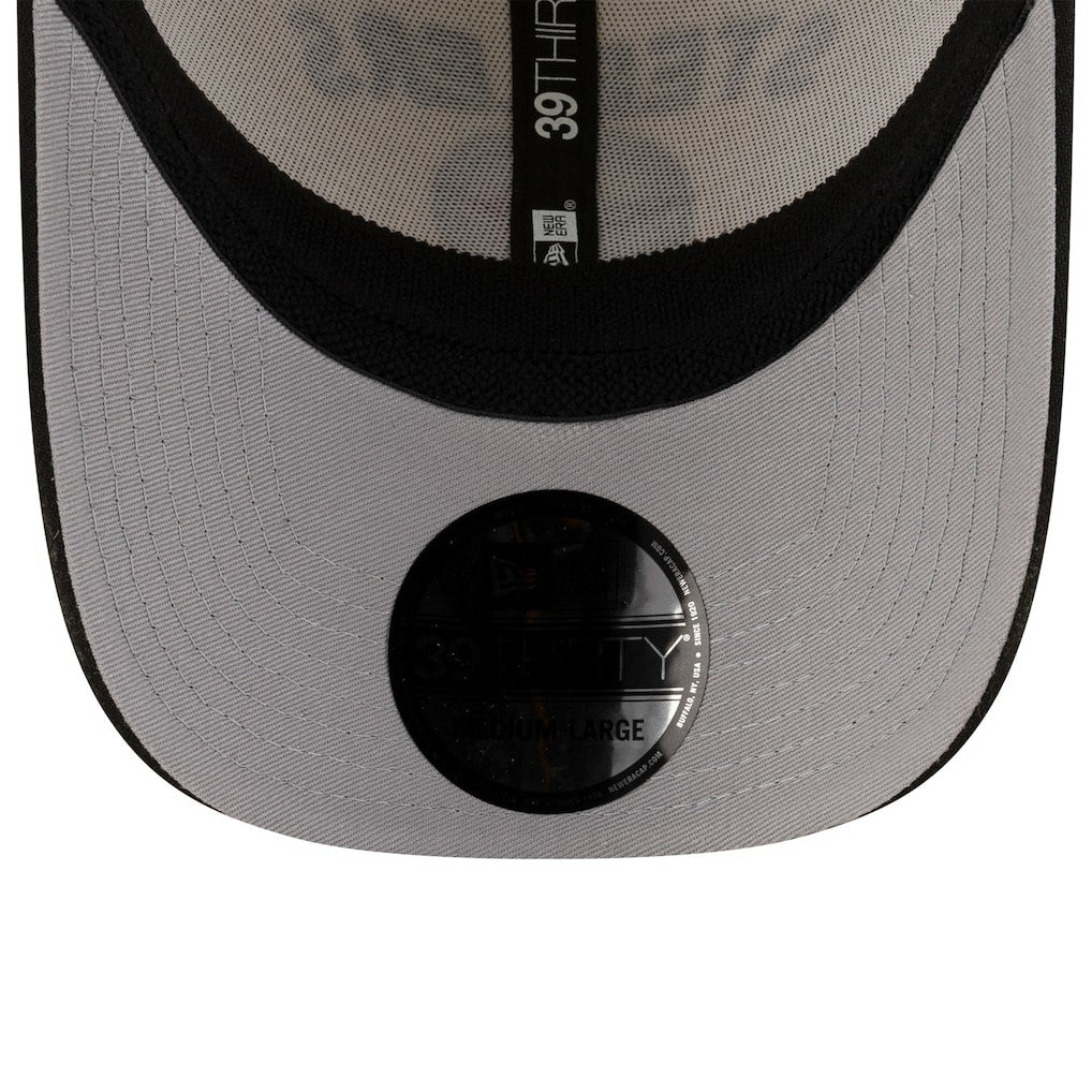 Pittsburgh Steelers New Era 2025 NFL Draft 39THIRTY Flex Hat Cream/Black | NFL