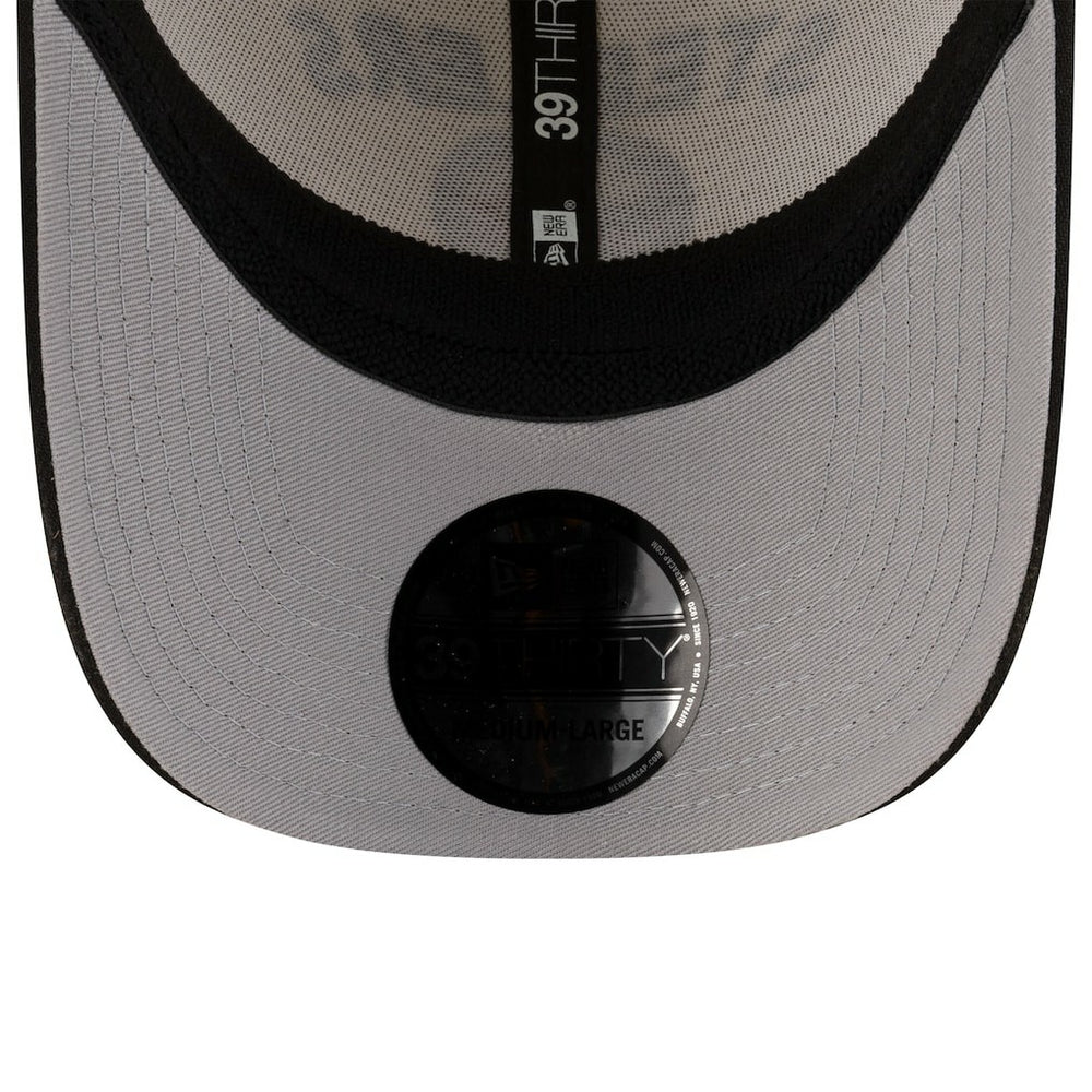 Pittsburgh Steelers New Era 2025 NFL Draft 39THIRTY Flex Hat Cream/Black | NFL