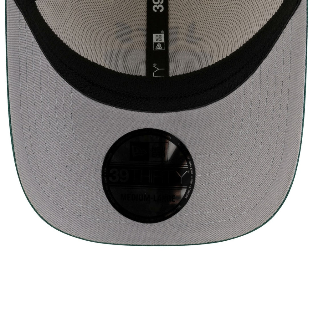 New York Jets New Era 2025 NFL Draft 39THIRTY Flex Hat Cream/Green | NFL