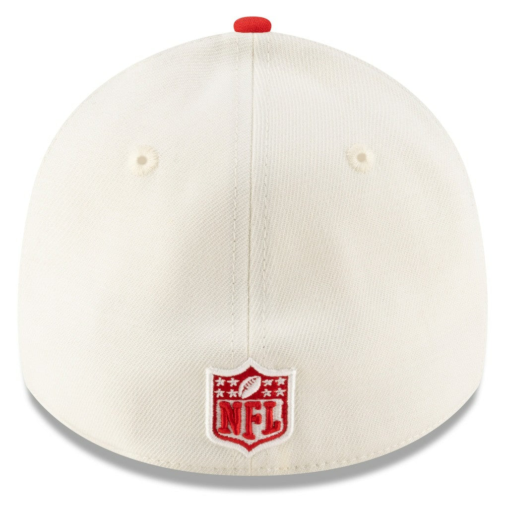 Kansas City Chiefs New Era 2025 NFL Draft 39THIRTY Flex Hat Cream/Red | NFL