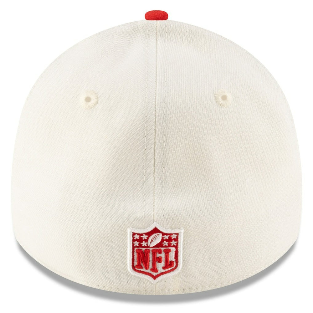 Kansas City Chiefs New Era 2025 NFL Draft 39THIRTY Flex Hat Cream/Red | NFL