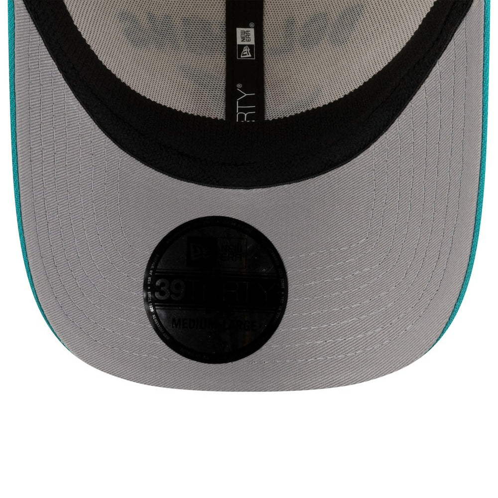 Miami Dolphins New Era 2025 NFL Draft 39THIRTY Flex Hat Cream/Aqua | NFL