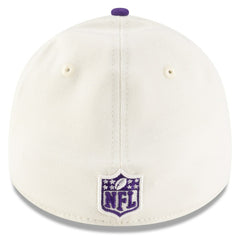 Minnesota Vikings New Era 2025 NFL Draft 39THIRTY Flex Hat Cream/Purple | NFL