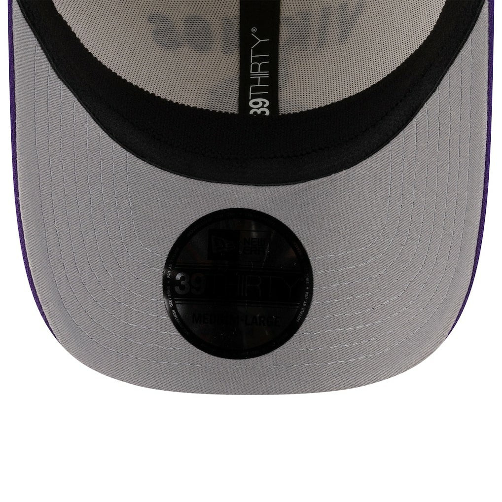 Minnesota Vikings New Era 2025 NFL Draft 39THIRTY Flex Hat Cream/Purple | NFL