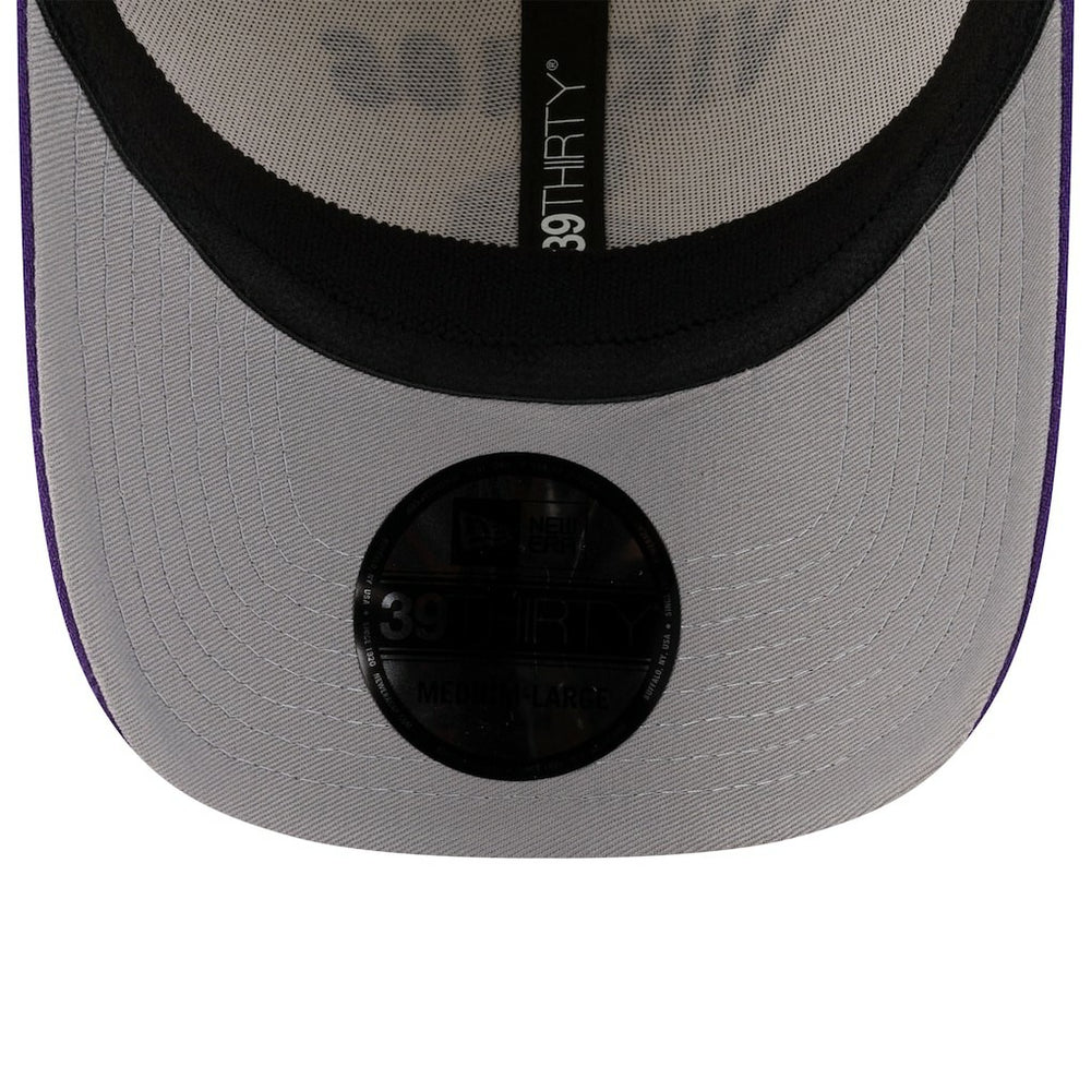 Minnesota Vikings New Era 2025 NFL Draft 39THIRTY Flex Hat Cream/Purple | NFL