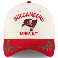 Tampa Bay Buccaneers New Era 2025 NFL Draft 39THIRTY Flex Hat Cream/Red | NFL