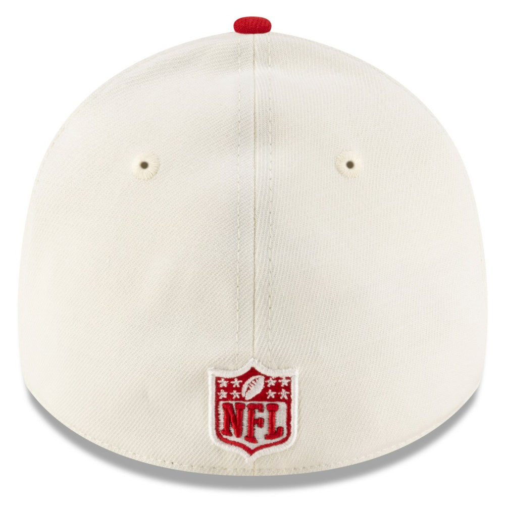 Tampa Bay Buccaneers New Era 2025 NFL Draft 39THIRTY Flex Hat Cream/Red | NFL