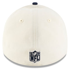 Tennessee Titans New Era 2025 NFL Draft 39THIRTY Flex Hat Cream/Navy | NFL