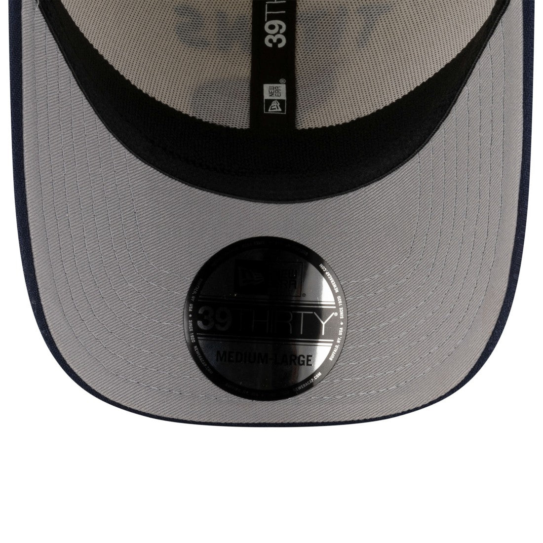 Tennessee Titans New Era 2025 NFL Draft 39THIRTY Flex Hat Cream/Navy | NFL