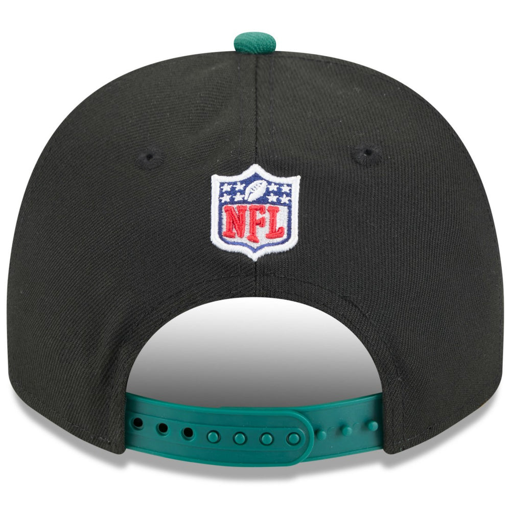 New York Jets New Era Youth 2025 NFL Draft A-Frame 9FIFTY Snapback Hat Black/Green | NFL