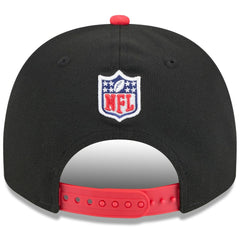 Kansas City Chiefs New Era Youth 2025 NFL Draft A-Frame 9FIFTY Snapback Hat Black/Red | NFL