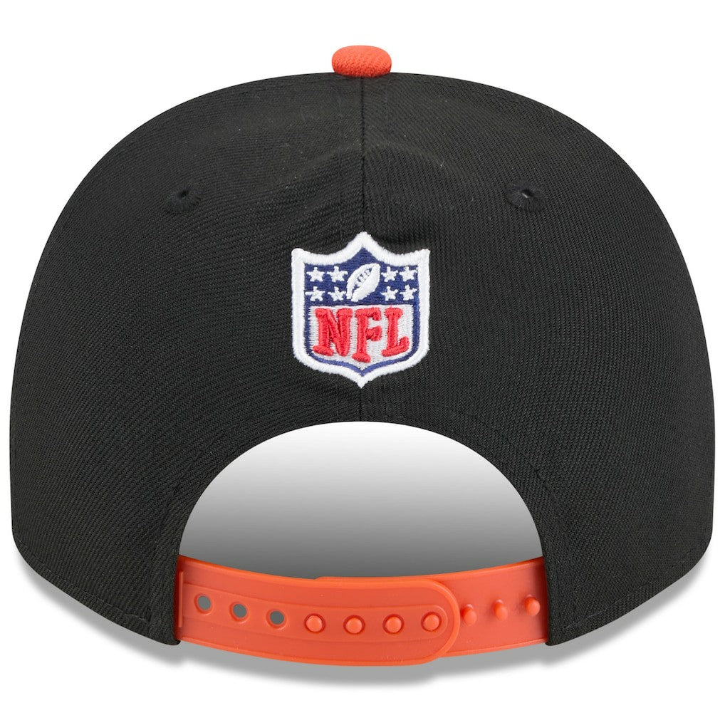 Cincinnati Bengals New Era Youth 2025 NFL Draft A-Frame 9FIFTY Snapback Hat Black/Orange | NFL