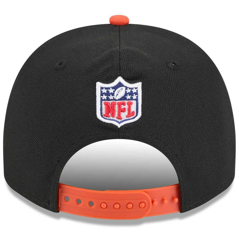Cincinnati Bengals New Era Youth 2025 NFL Draft A-Frame 9FIFTY Snapback Hat Black/Orange | NFL