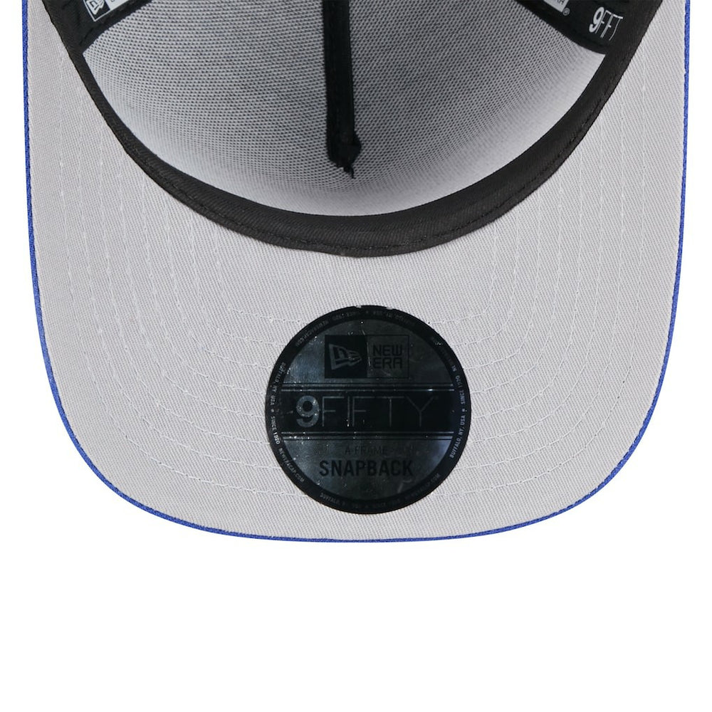 Buffalo Bills New Era Youth 2025 NFL Draft A-Frame 9FIFTY Snapback Hat Black/Royal | NFL