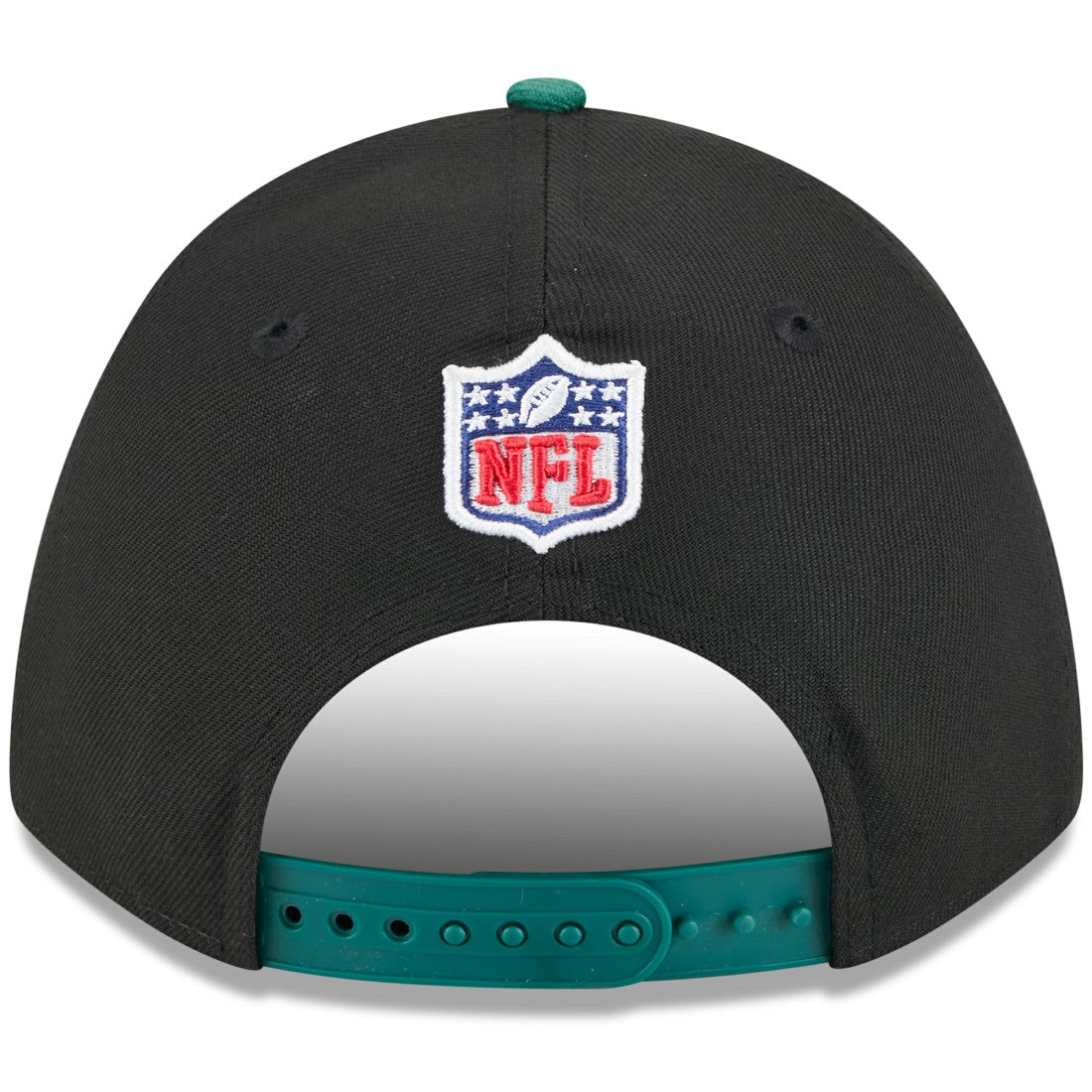 New York Jets New Era Youth 2025 NFL Draft 9FORTY A-Frame M-Crown Adjustable Hat Black/Green | NFL