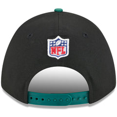 New York Jets New Era Youth 2025 NFL Draft 9FORTY A-Frame M-Crown Adjustable Hat Black/Green | NFL